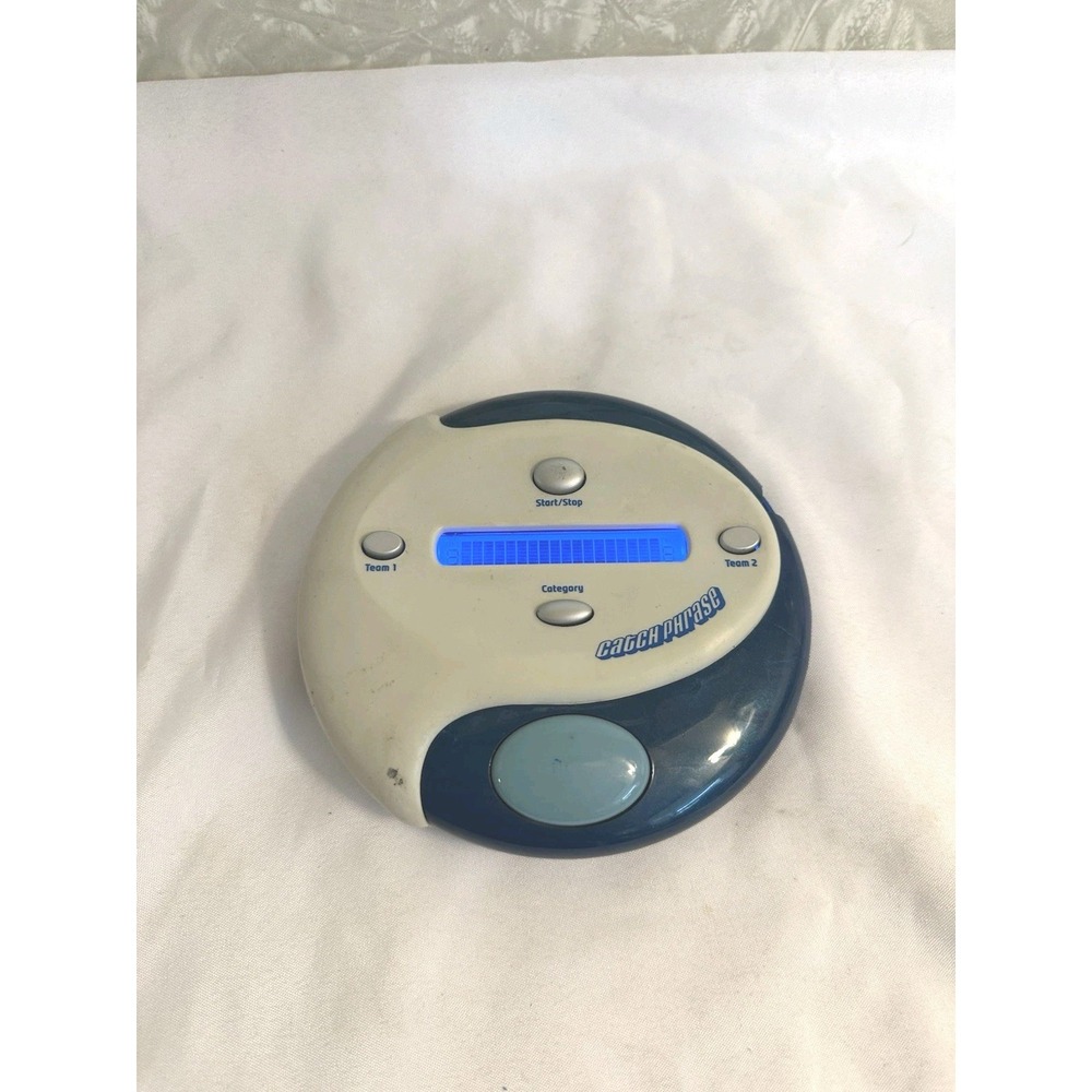 Vintage Catch Phrase Electronic Handheld Game Working And Sound Works